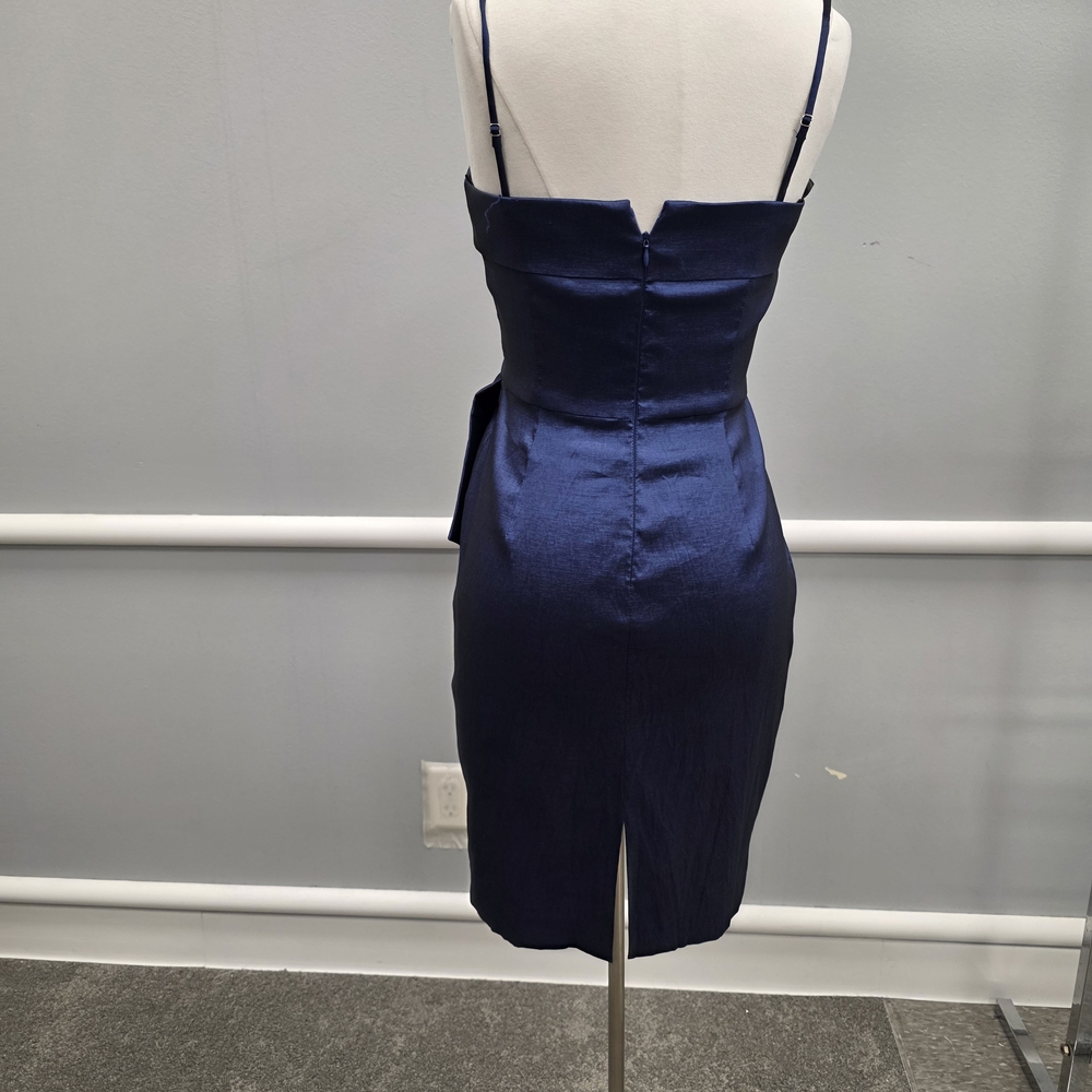 Calvin Klein Strapless Midnight Blue Dress - Picture 4 of 9